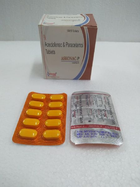 Asconac P Tablets, Packaging Type : Box