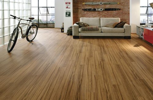 Glossy PVC Flooring Services, for Home, Office, etc