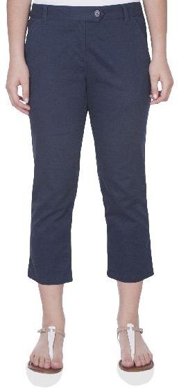 Plain 100% Cotton School Uniform Capri Pants, Feature : Anti-Wrinkle, Comfortable, Easily Washable