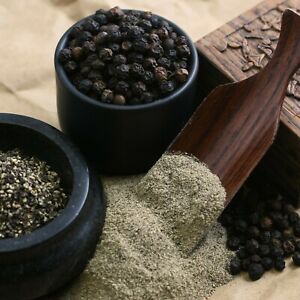 Organic black pepper, for Cooking, Spices, Food Medicine, Cosmetics, Form : Seeds