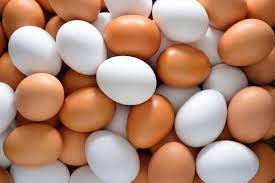 Chicken Eggs, Color : White Brown