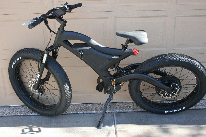 Full Suspension Electric Ebike Bicycle 1500 Watt 14ah Samsung Battery Fat Tire