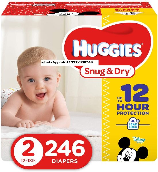 HUGGIES Snug & Dry Diapers, for Baby Wear, Age Group : 5-8months, 9-24months, Newborns