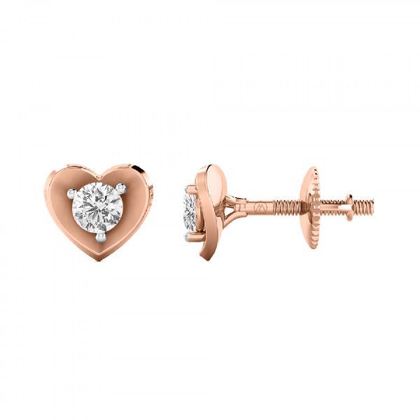 Sweetheart Stud Earrings