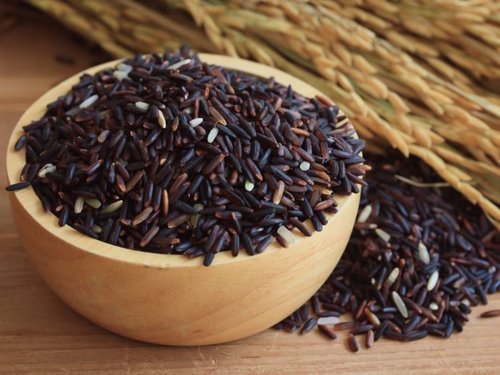 Natural black rice, for Human Consumption, Feature : Gluten Free, Low In Fat