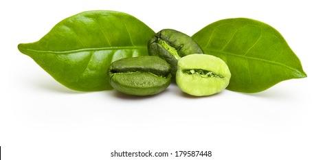 Green coffee beans