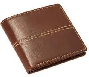 Mens Brown Leather Wallet