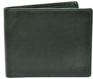 Mens Green Leather Wallet