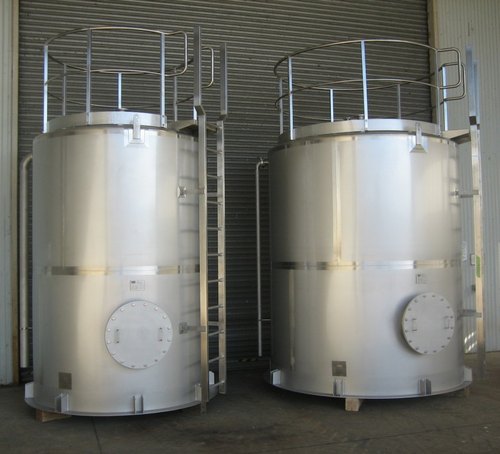 Stainless Steel Caustic Storage Tank