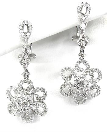 Ladies Diamond Earrings