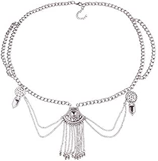 Polished 200-300 Gm Ladies Silver Waist Chain, Feature : Elegant Design