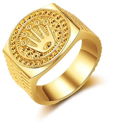 Polished Mens Gold Ring, Occasion : Engagement