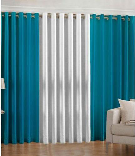 Plain Curtain, for Impeccable Finish, Good Quality, Easily Washable, Length : 6 Feet, 7 Feet, 8 Feet