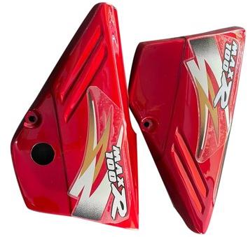 Plastic TVS Bike Side Panel, Color : Red