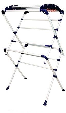 Cloth Drying Stand, Color : Blue
