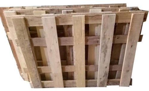 Rectangle Rubber Wood Packing Crates, Color : Brown
