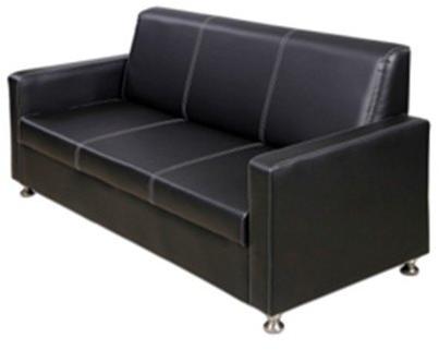 Polished Leather office sofa, Size : 14x34x34inch, 15x36x36inch, 16x38x38inch
