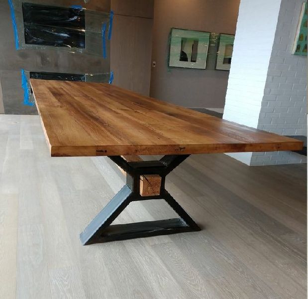 Plain Multiweight Wood Root Dining Table, Size : Multisize