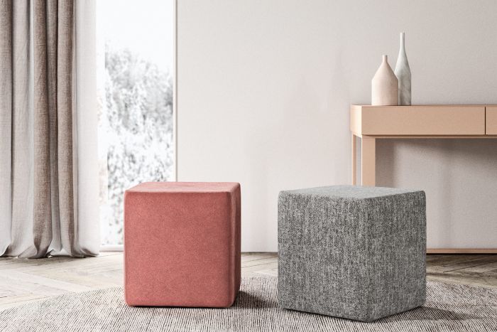 Square pouf deals