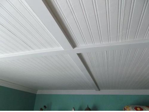Color Coated PVC Ceiling Plank, Color : White