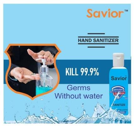 Savior antimicrobial hand sanitizer, Feature : Kill 99.9% Germs Under 30 Sec