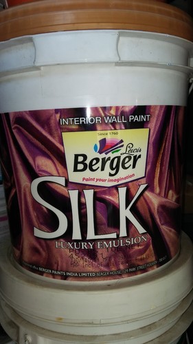 Berger Silk Luxury Emulsion Paint, Packaging Type : Can