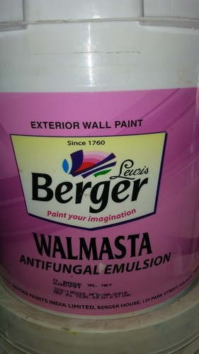 Berger Walmasta Exterior Emulsion Paint, for Brush, Roller