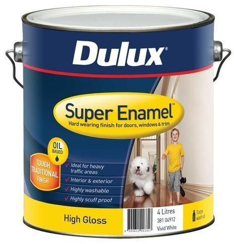 Dulux High Gloss Enamel Paint, Packaging Type : Can