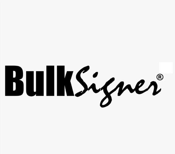 Bulk pdf signing solution