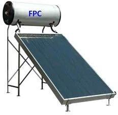 Commercial FPC Solar Water Heater, Capacity : 100 lpd