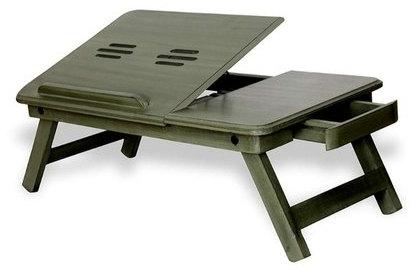 Wood Laptop Table, Size : 61 x 33 x 26 cm
