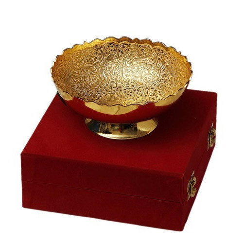 GOLDGIFTIDEAS Brass Akhand Diya for Home Temple Pooja Items for Gift Brass  Oil Lamp for Pooja