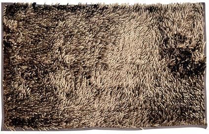 Rectangle Cotton Glossy Fringed Door Mat, Size : 24' X 17',  26' X 17' Inches, 65 X 45 Cm Approx