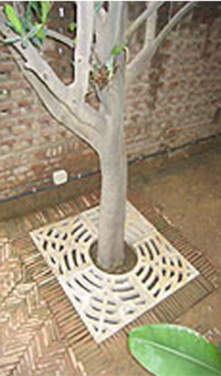 Tree Surround Type 1, Size : 1800mm X 1800mmX 40/100 mm