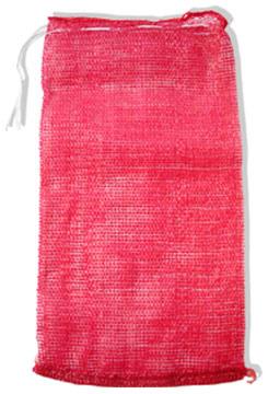 Plastic Tubular Leno Bag, Color : Red