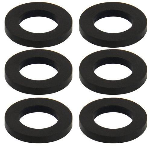 Round Rubber Coupling Washer, Color : black