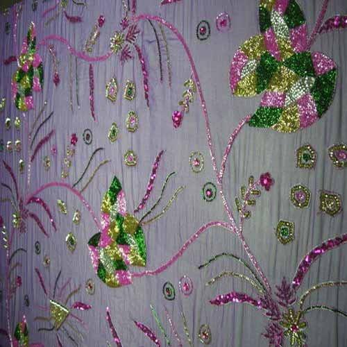 Crystal Border Embroidery
