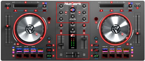 NUMARK MIXTRACK PRO-3 DJ controller