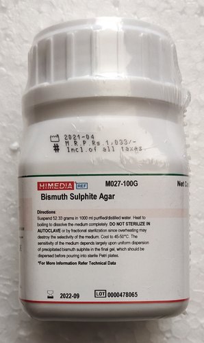Bismuth Sulphite Agar, Form : Powder