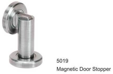 Stainless Steel Magnetic Door Stop, Color : Silver