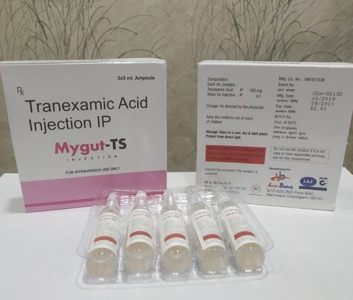 Tranexamic Acid Injection, Packaging Type : Tray Pack