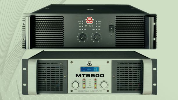 MT Series Qube Hi Power Professional Amplifiers