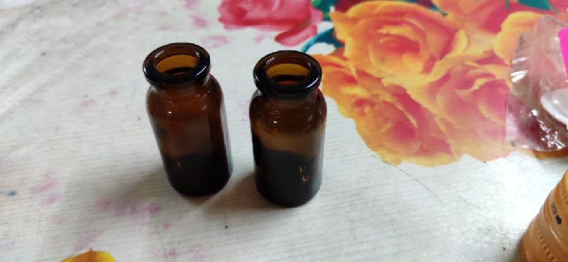 Glass 10ml Amber Injection Vials, for Laboratory Use, Medical Use, Feature : Freshness Preservation