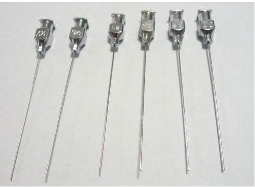 Stainless Steel Dispensing Needle, Color : Silver