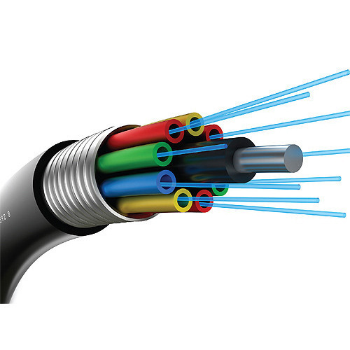10.5 mm 12 Core Fiber Optic Armoured Cable