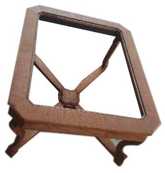 Rectangular Wooden Table Base, Color : Brown