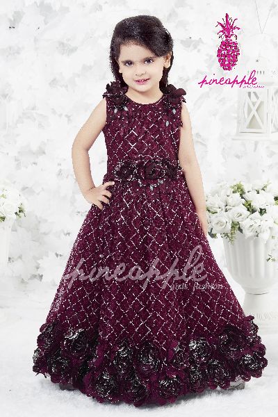 Party Wear Gowns Buy party wear gowns in Mumbai Maharashtra India from LITTLE  BLOSSOM