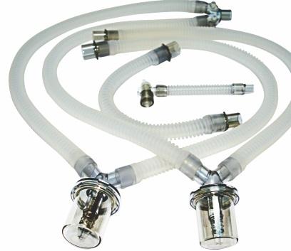 Ventilator Circuit With Double Water Trap & Catheter Mount