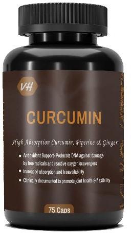 Curcumin 95% with Piperine, 1000 mg, 75 capsule at Rs 1,270 / Bottle(s ...