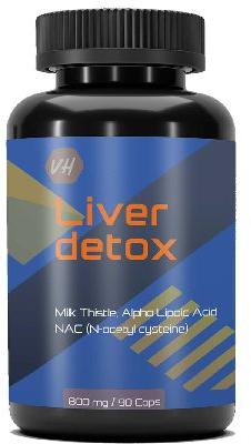Liver Detox - Milk Thistle Extract (Silybin) with NAC, Alpha Lipoic Acid